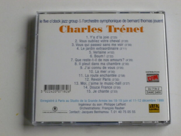 Le Five O' Clock Jazz Group - jouent Charles Trenet