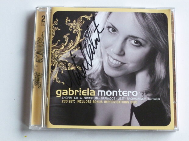 Gabriela Montero - Piano Recital (2 CD) gesigneerd