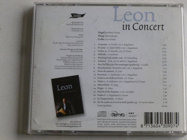 Leon in Concert - Leon Koppelman