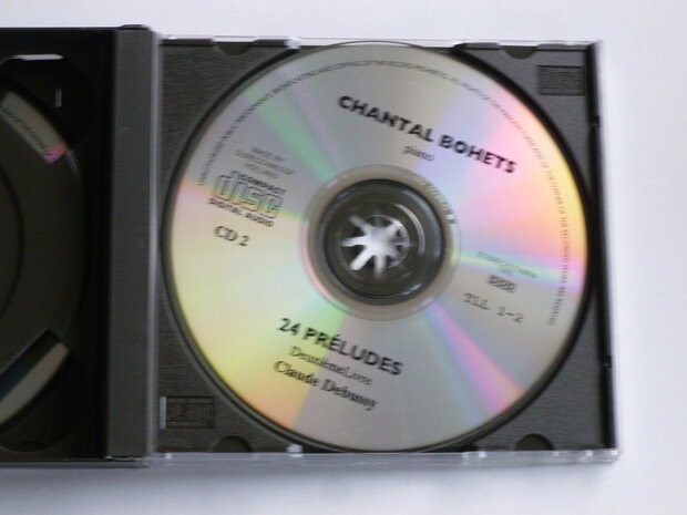 Debussy - 24 Preludes / Chantal Bohets (2 CD)