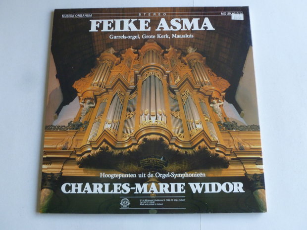 Feike Asma - plays Charles Marie Widor (2 LP)