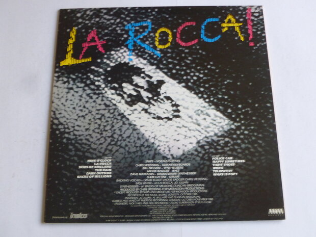 Snips (Chris Spedding) - La Rocca! (LP)