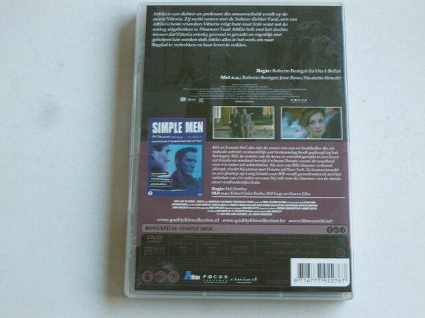 The Tiger and the Snow + Simple Men (2 DVD) 