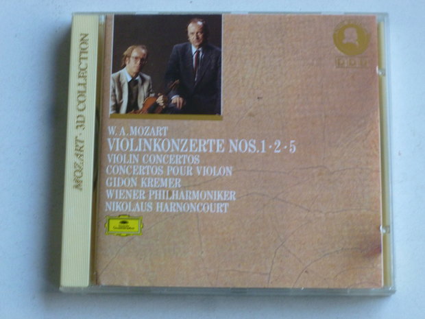 Mozart - Violinkonzerte nos 1,2,5 / Gidon Kremer, Harnoncourt