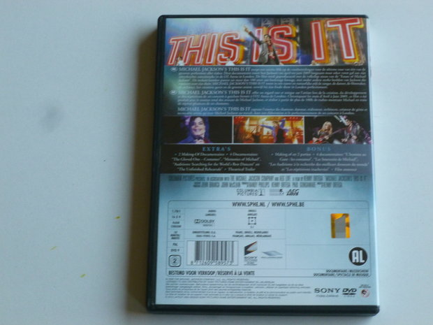 Michael Jackson's This is it (DVD)