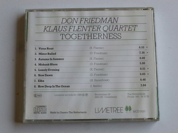 Don Friedman / Klaus Flenter Quartet - Togetherness