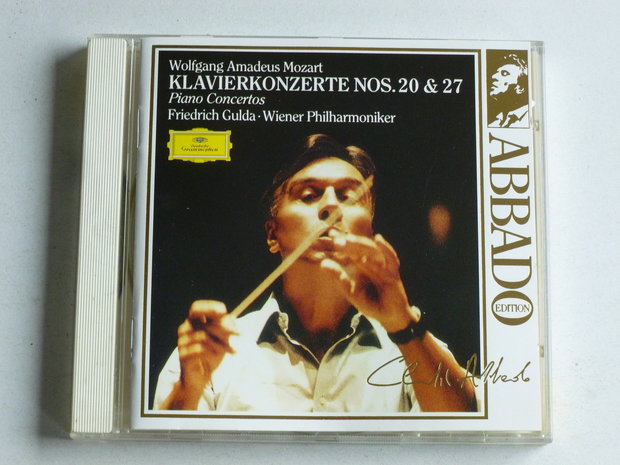 Mozart - Klavierkonzerte 20 & 27 / Friedrich Gulda, Abbado