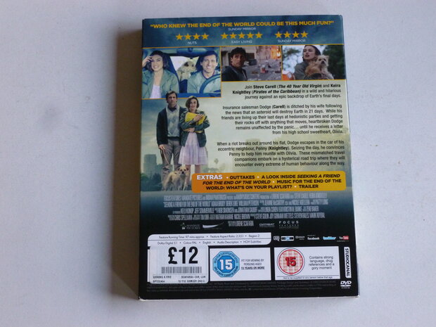 Seeking a Friend for the end of the World (DVD) Niet Nederlands ondertiteld