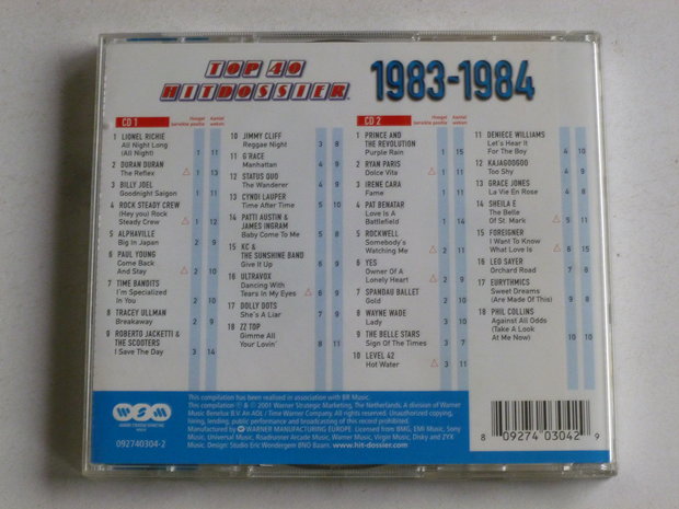 Top 40 Hitdossier 1983 - 1984 (2 CD)