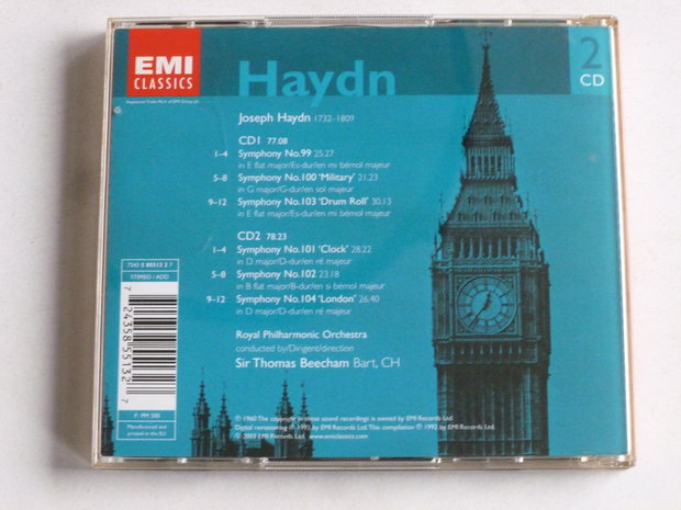 Haydn - Symphonies 99-104 / Sir Thomas Beecham (2 CD)