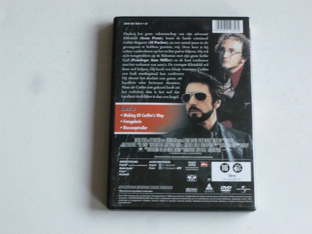 Carlito's Way - Al Pacino, Sean Penn, Brain dePalma (DVD)