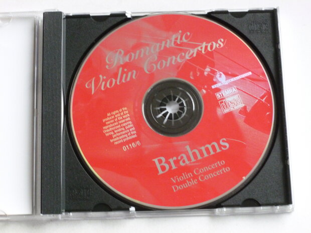 Brahms - Violin Concerto / Borika van den Booren, Emmy Verhey