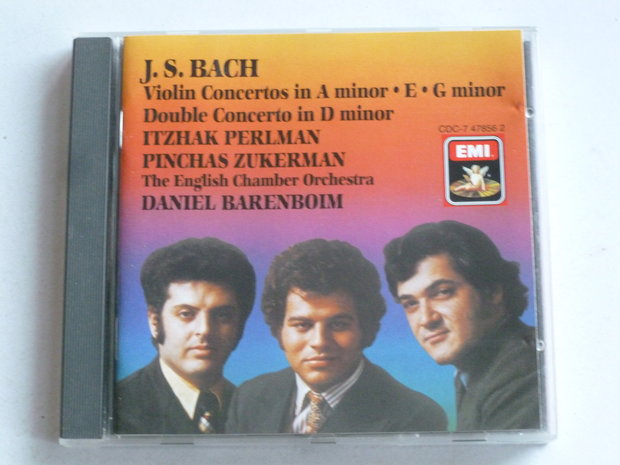 J.S. Bach - Violin Concertos / Perlman, Zukerman, Barenboim