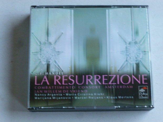 Handel - La Resurrezione / Combattimento Consort Jan Willem de Vriend (2 CD)