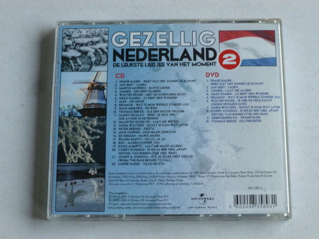 Gezellig Nederland 2 (CD + DVD)