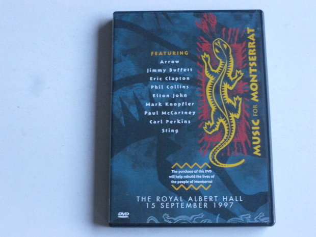 Music for Montserrat - Sting, Elton John, Eric Clapton, Paul McCartney, Mark Knopfler (DVD)