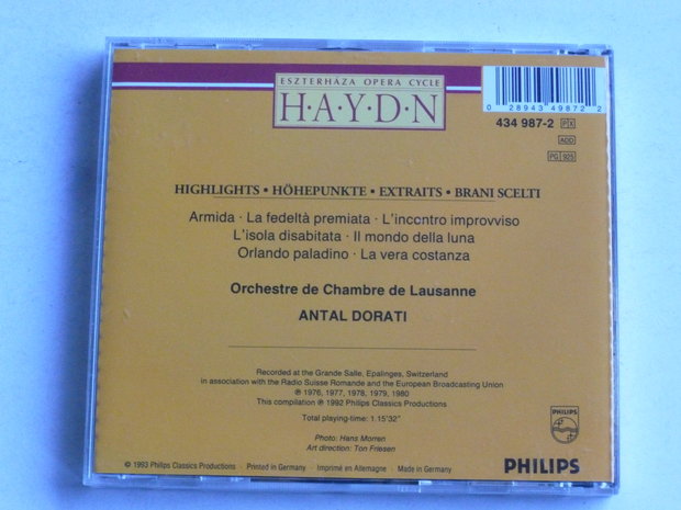 Haydn - Highlights / Antal Dorati