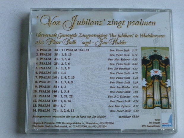 Vox Jubilans zingt Psalmen / Pieter Stolk, Jan Mulder