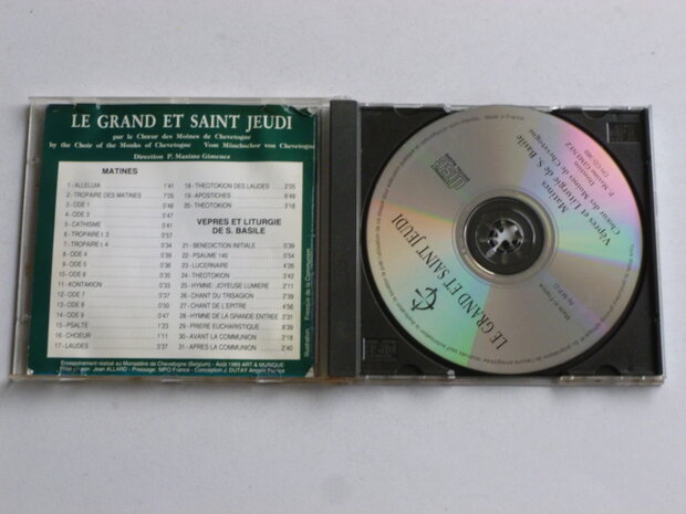 Le Grand et Saint Jeudi - Le Choeur des Moines de Chevetogne