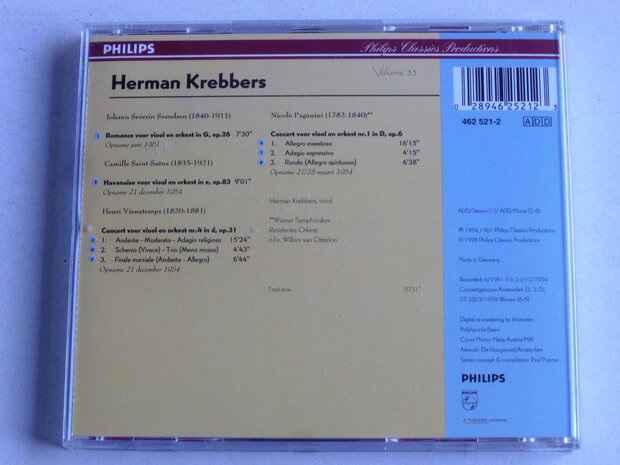 Herman Krebbers - Dutch Masters volume 33