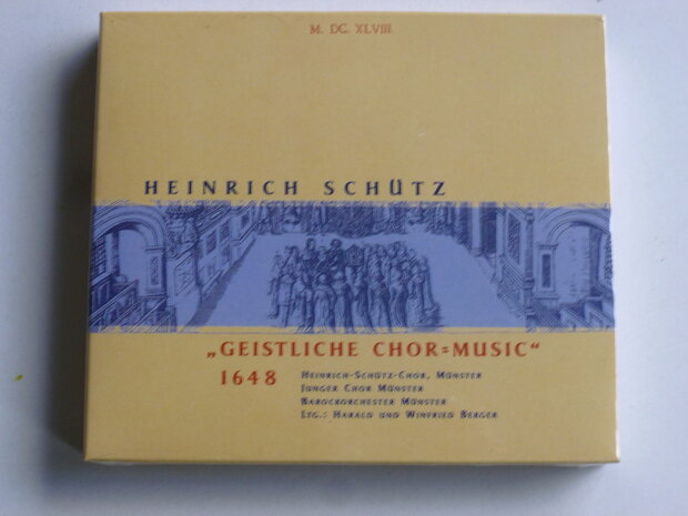 Heinrich Schütz - Geistliche Chor Music 1648 (Nieuw)