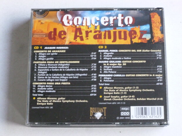 Concerto de Aranjuez - Guitar Concertos (2 CD) brilliant