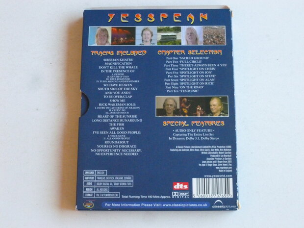 Yes - Yesspeak (2 DVD)