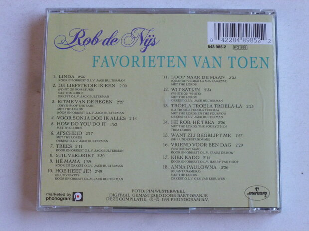 Rob de Nijs - Favorieten van Toen