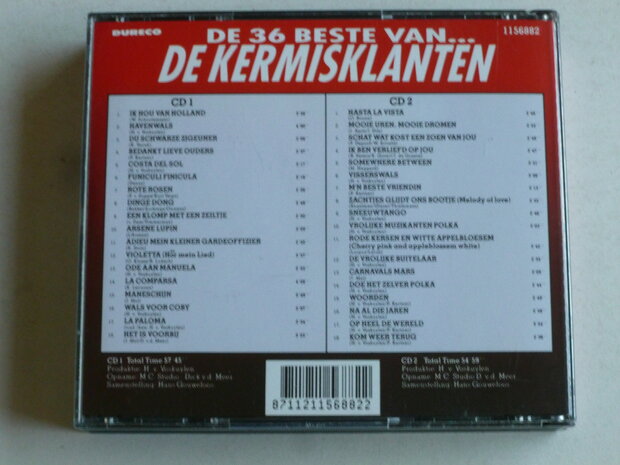 De Kermisklanten - De 36 Beste van De Kermisklanten (2 CD)