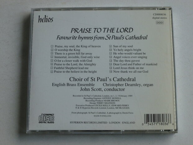 Praise to the Lord - St. Paul's Cathedral Choir, John Scott