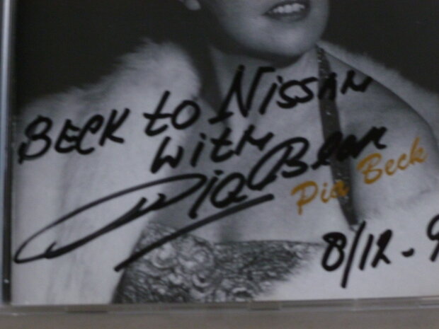 Pia Beck - Back to Beck (gesigneerd)