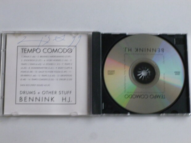 H.J. Bennink - Tempo Comodo (gesigneerd)