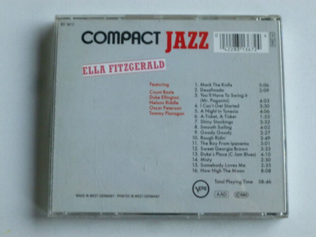 Ella Fitzgerald - Compact Jazz