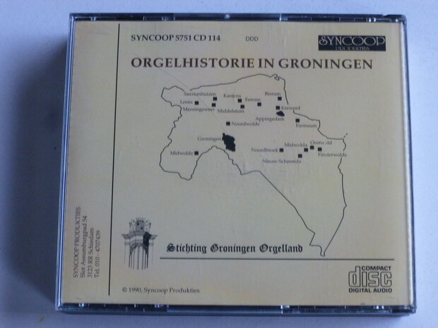 Orgelhistorie in Groningen - Syncoop (3 CD)