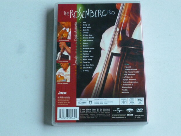 The Rosenberg Trio - Live in Samois / Tribute to Django Reinhardt (DVD)