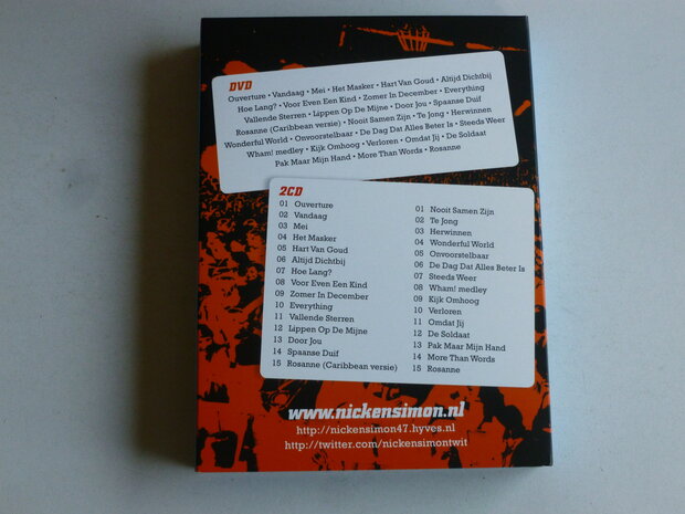 Nick & Simon - Overal Ahoy 2009 (2 CD + DVD) + boekje, poster (gesigneerd)