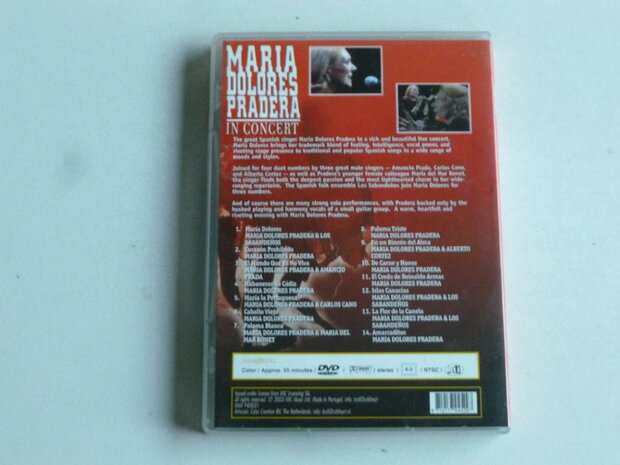 Maria Dolores Pradera - In Concert (DVD)