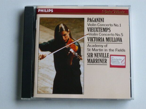 Paganini - Violin concerto 1 / Viktoria Mullova, Neville Marriner