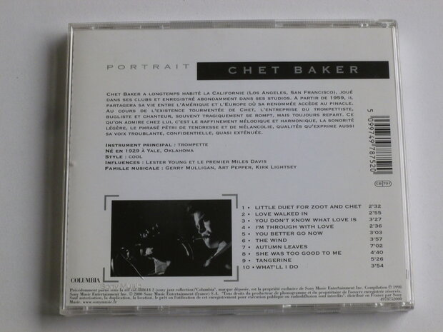 Chet Baker - Portrait