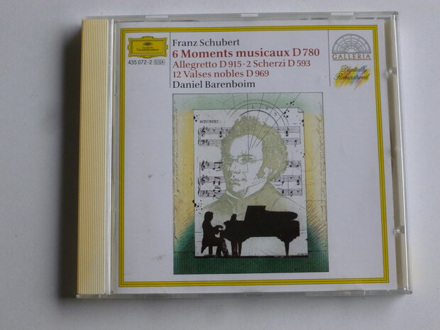 Schubert - 6 Moments Musicaux / Daniel Barenboim