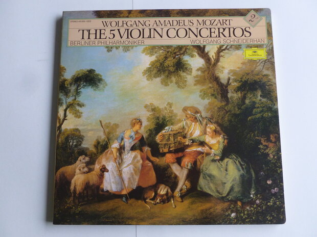 Mozart - The 5 Violin Concertos / Wolfgang Schneiderhan (2 LP)