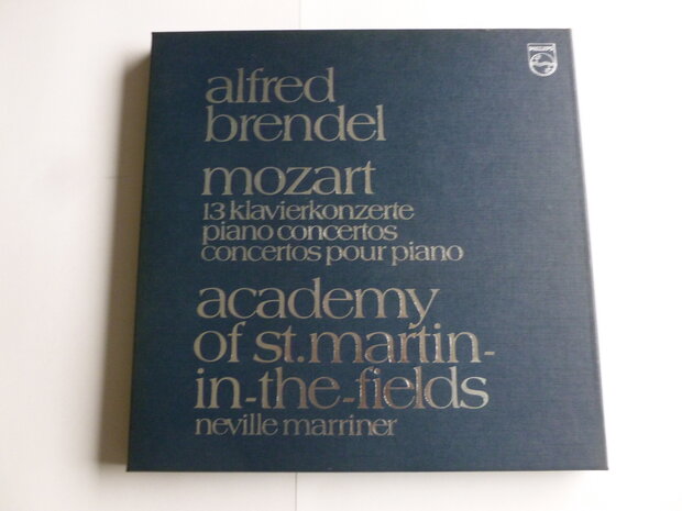 Mozart - 13 piano concertos / Alfred Brendel, Neville Marriner (8 LP)