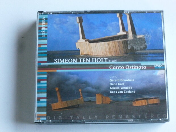 Simeon Ten Holt - Canto Ostinato / Gerard Bouwhuis, Gene Carl, Arielle Vernede (3 CD)