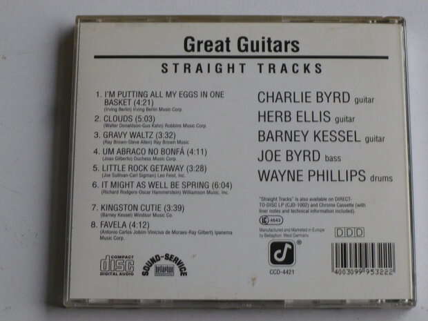 Great Guitars / Charlie Byrd, Herb Ellis, Barney Kessel - Straight Tracks