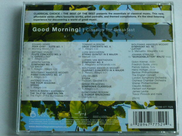 Good Morning! - Classics for Breakfast