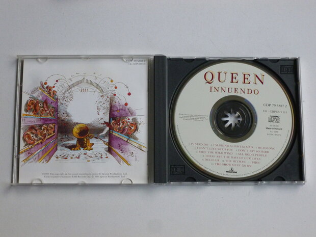 Queen - Innuendo + Calendar (limited edition)