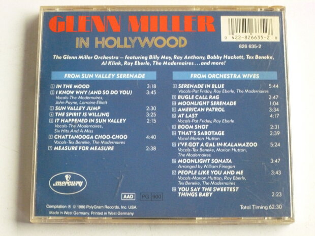 Glenn Miller in Hollywood - Music from Films