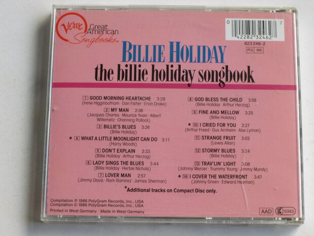 Billie Holiday - The Billie Holiday Songbook