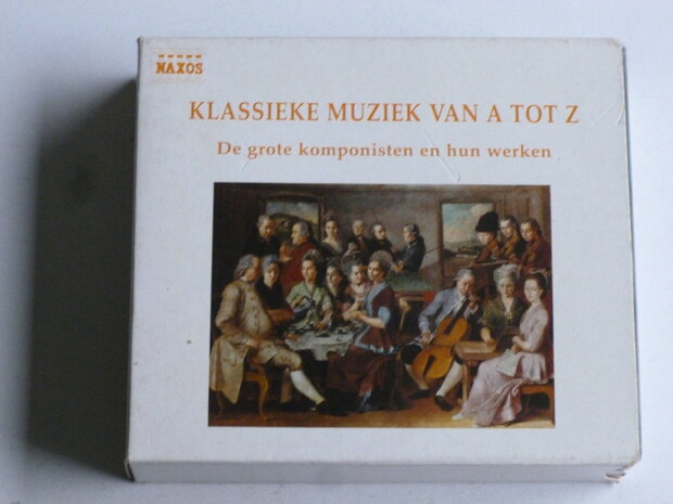 Klassieke Muziek van A tot Z - De grote Komponisten (2 CD + Boek) Naxos