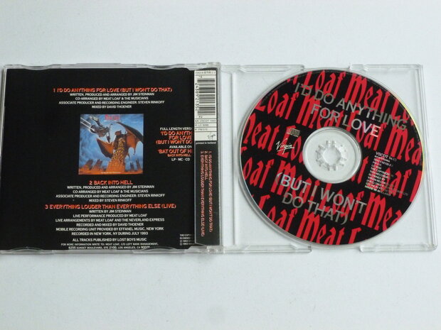 Meat Loaf - I'do anything for love (CD Single)